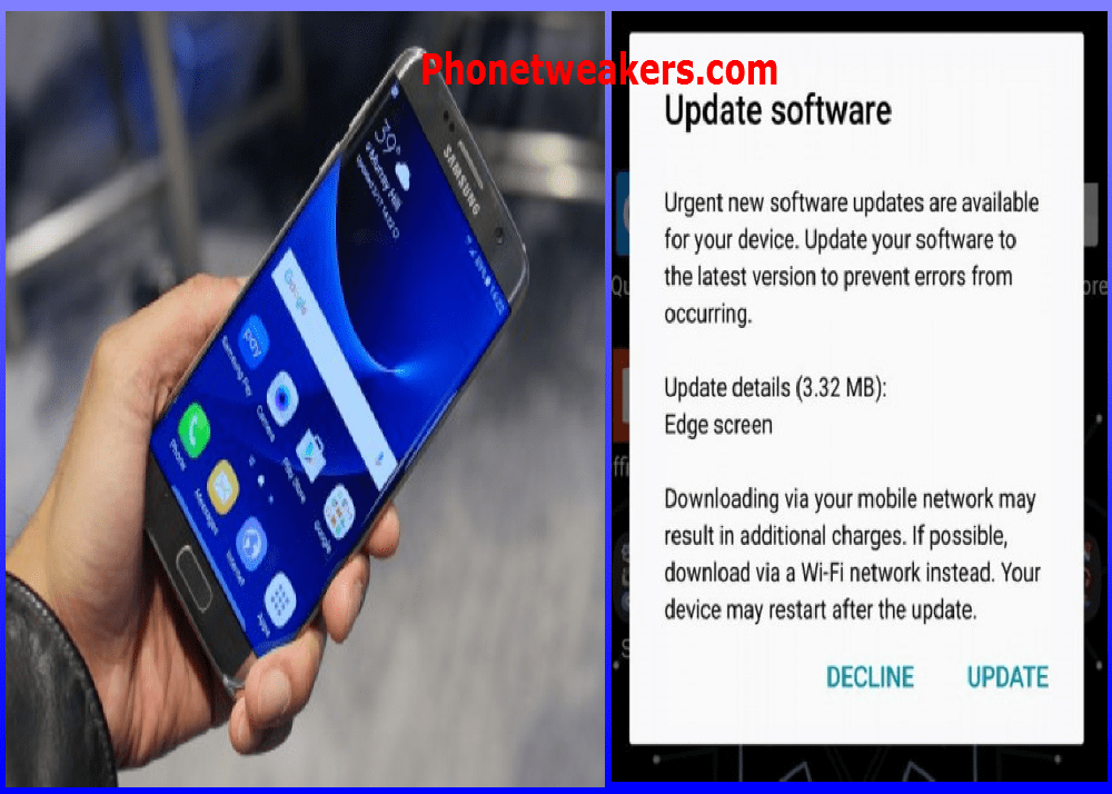 Update For Samsung Galaxy S7 Edge Didnt Fix The False Clicks Problem And Palm Rejection Issues 4886