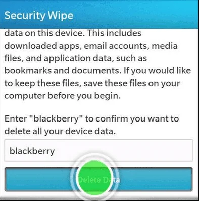 How to Hard Reset Any BlackBerry 10 Devices 9