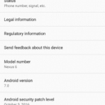 Download official Android 7.0 Update  For Nexus 6