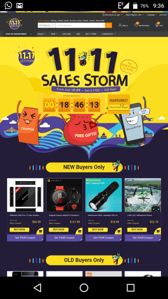 Gearbest 11.11 Single Day Sales Storm Promo is Here. 9 Gearbest 11.11 Single Day Sales Storm Promo is Here. 9