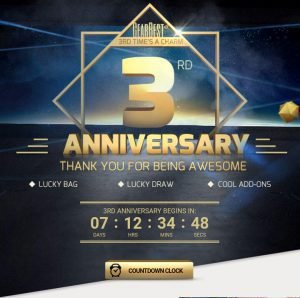 Read more about the article GEARBEST 3RD ANNIVERSARY | You’re Invited
