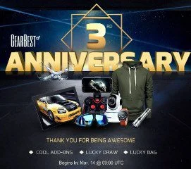 How to save more money to buy your favorite products during Gearbest’s 3rd Anniversary 12 How to save more money to buy your favorite products during Gearbest’s 3rd Anniversary 12