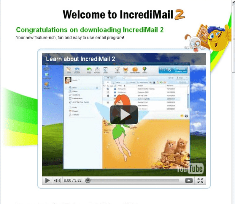 Incredimail imessaging software