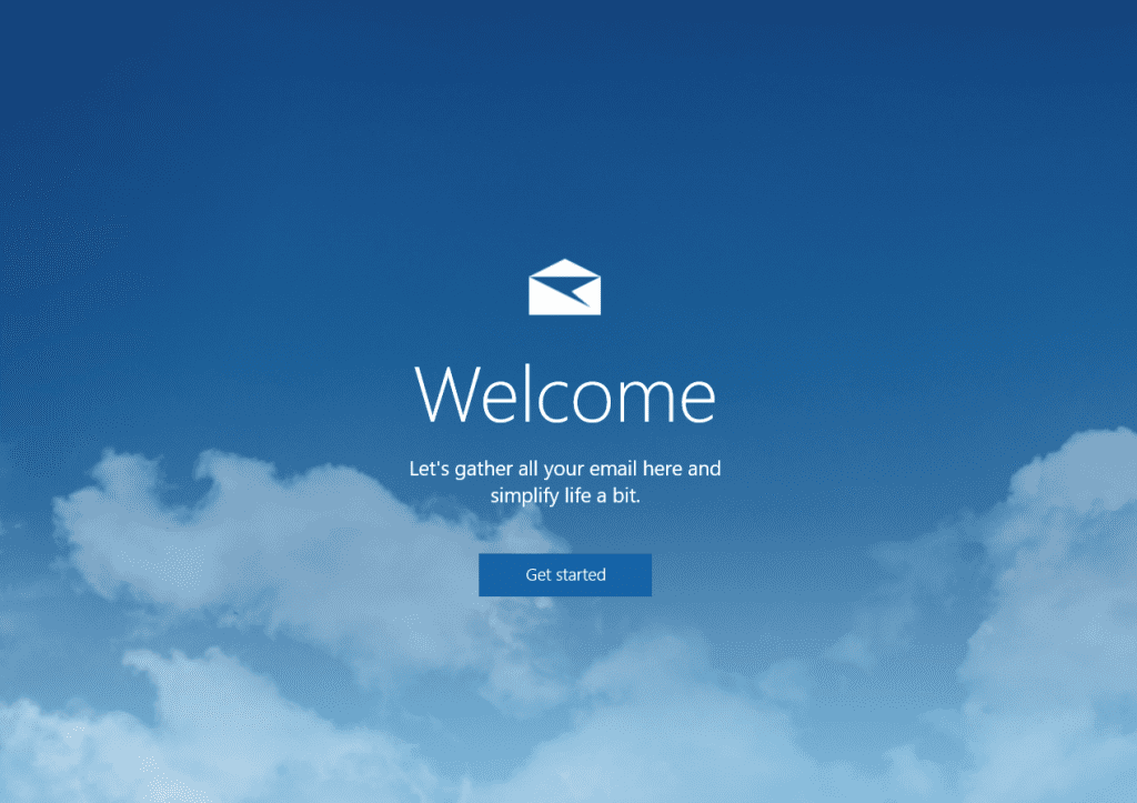 Microsoft Mail application