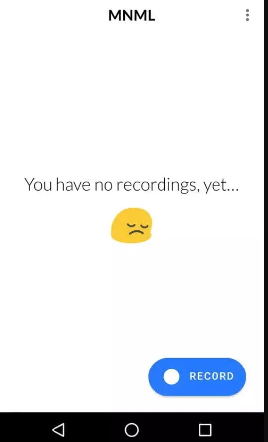 How to record whatsapp video call with audio using MNML Screen Recorder Android 24 MNML Screen Recorder application