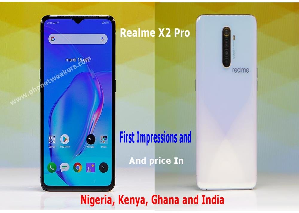 Realme X2 Pro price List