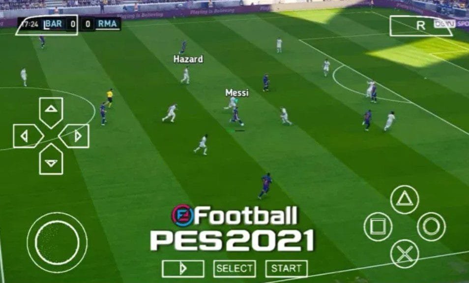 PES 2021 PPSSPP - PSP Iso PS4 Camera Download Android 