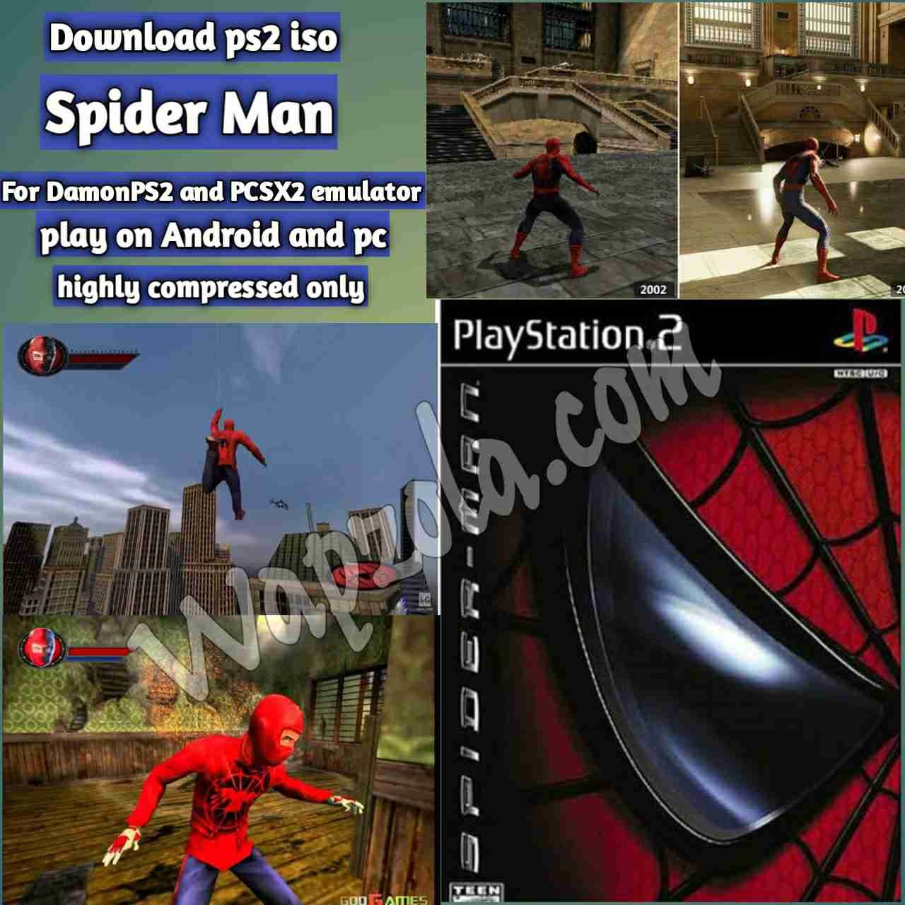 spider-man-iso-ps2-emulator-damonps2-pcsx2-playstation-2