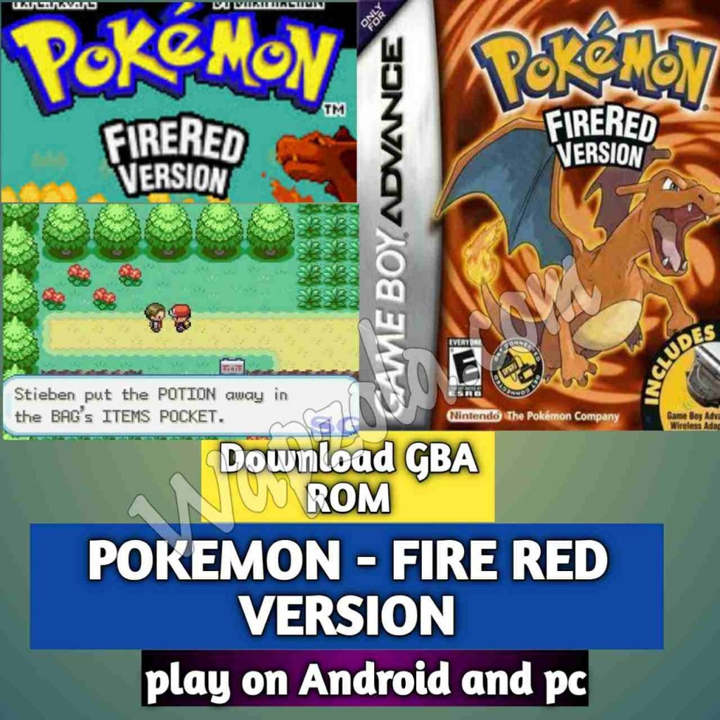 pokemon fire red gbc rom