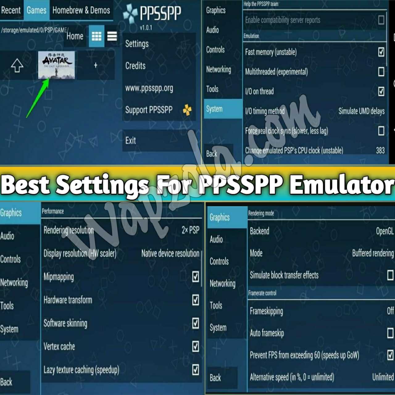 Beste Einstellungen für PPSSPP/PSP-Emulator auf Android-Smartphones und PC (100% Lag fix und lösen Tonprobleme)