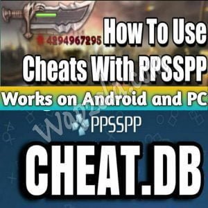 [Télécharger] cheat.db zip/Cwcheat Database 2024 pour PPSSPP Emulator apk fonctionne sur Android et PC 1