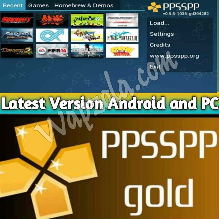 How to Download and install PPSSPP Emulator Free and Gold Version Apk for Android and Pc