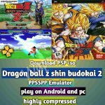 [Download] Dragon ball z shin budokai 2 iso ppsspp emulator – PSP APK Iso ROM altamente comprimido 300MB 12