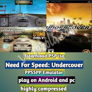 Read more about the article [Download] Need For Speed: Undercover iso ppsspp emulator – PSP APK Iso ROM highly compressed 200MB