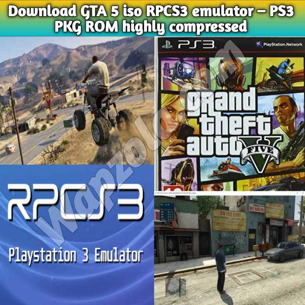 [Télécharger] Grand Theft Auto V (GTA 5)iso et jouer sur l'émulateur RPCS3 - PS3 PKG ROM hautement compressé gratuit 19