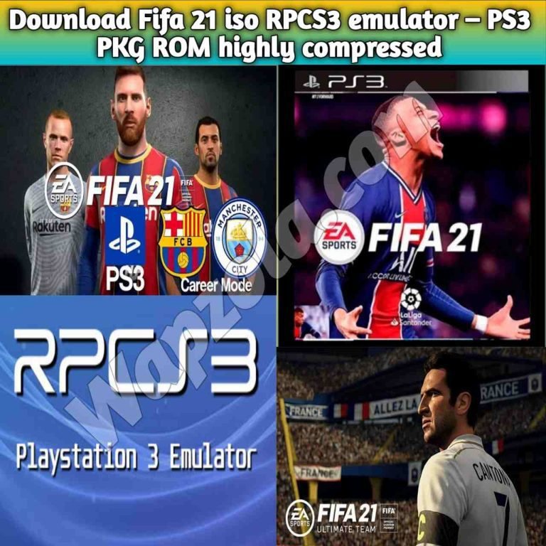 [Download] FIFA 21 iso and Play on RPCS3 emulator – PS3 PKG ROM highly compressed free