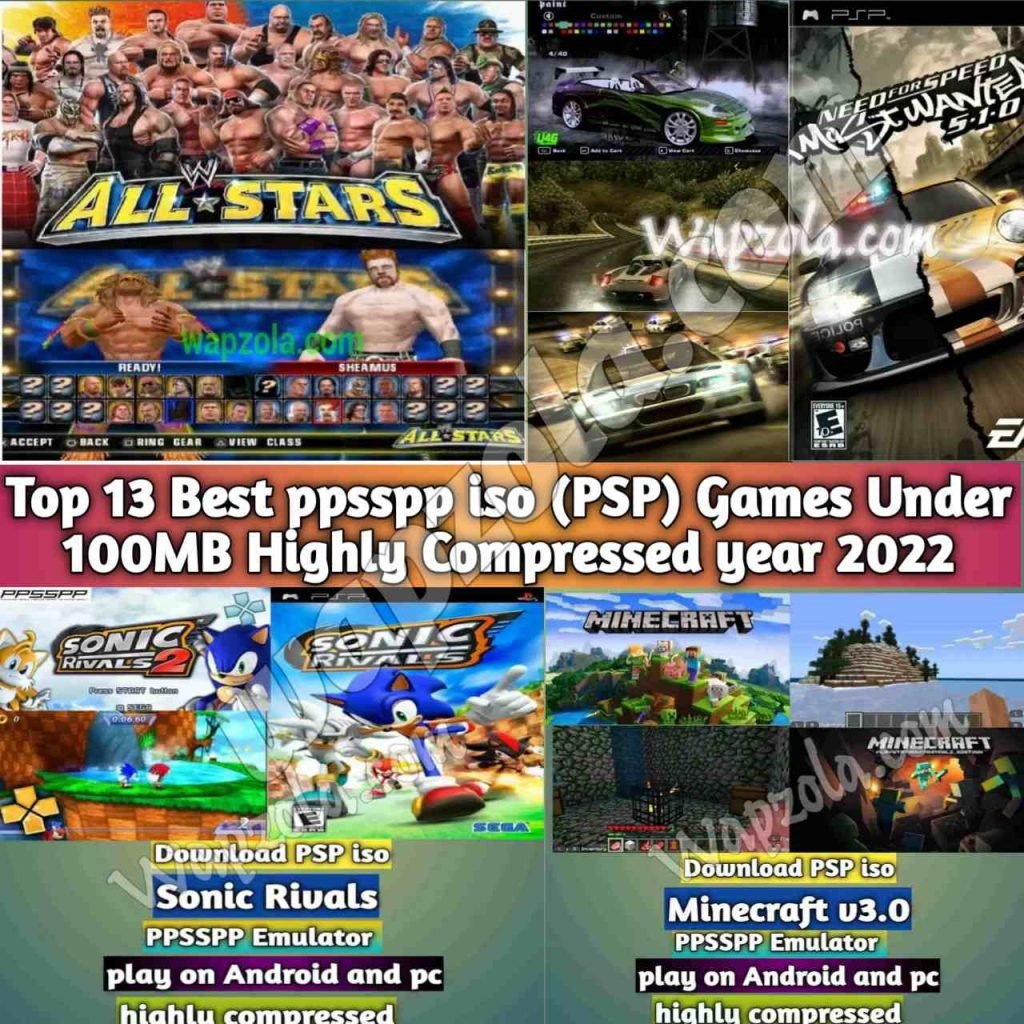 [Download] Top 13 der besten ppsspp iso (PSP)-Spiele unter 100 MB hochkomprimiert Jahr 2022 (Link zu Mediafire/Google Drive) 6