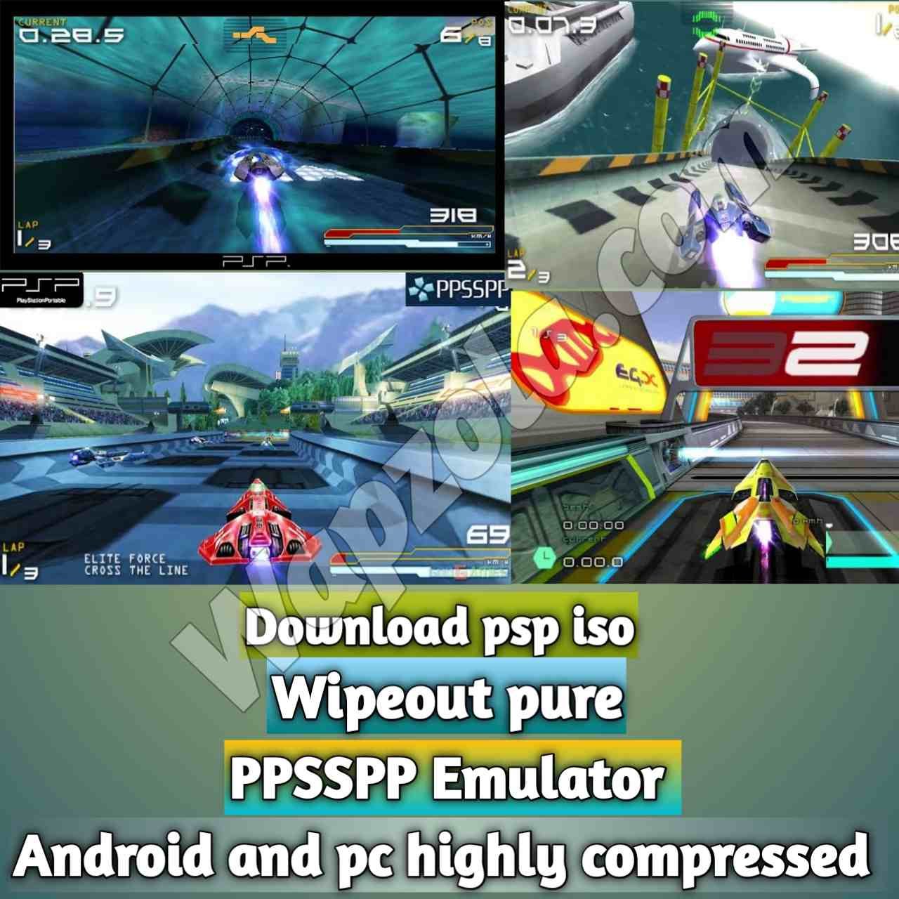 [Download] Wipeout pure iso ppsspp emulator – PSP APK Iso ROM highly compressed 100MB