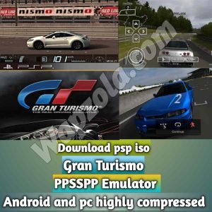Read more about the article [Download] Gran Turismo iso ppsspp emulator – PSP APK Iso ROM highly compressed 800MB