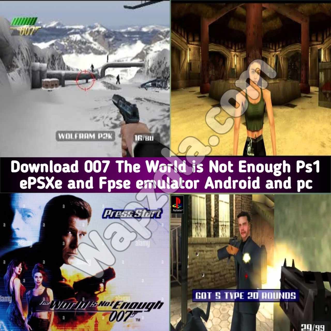 007 - The World Is Not Enough ROM (ISO) Download for Sony