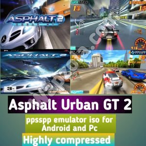 [Download] Asphalt: Urban GT 2 ppsspp emulator – PSP APK Iso highly compressed 40MB