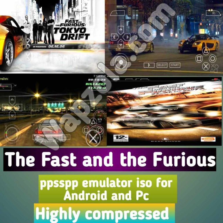 [Download] The Fast and the Furious ppsspp emulator – PSP APK Iso highly compressed 287MB