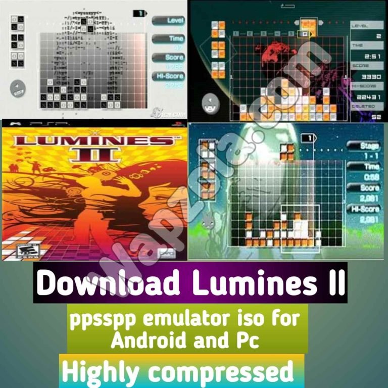 [Download] Lumines II ppsspp emulator – PSP APK Iso highly compressed 944MB