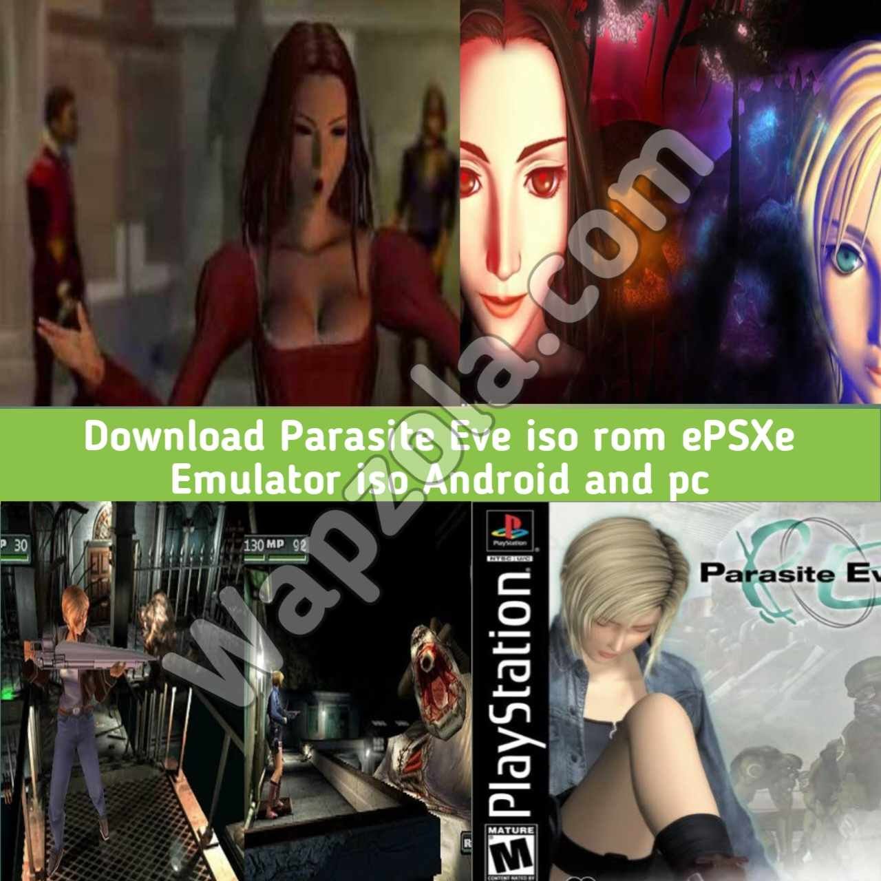 Parasite Eve PS1 ISO (Traduzido PT-BR) ePSXe - Jogo de RPG Para Ps1 