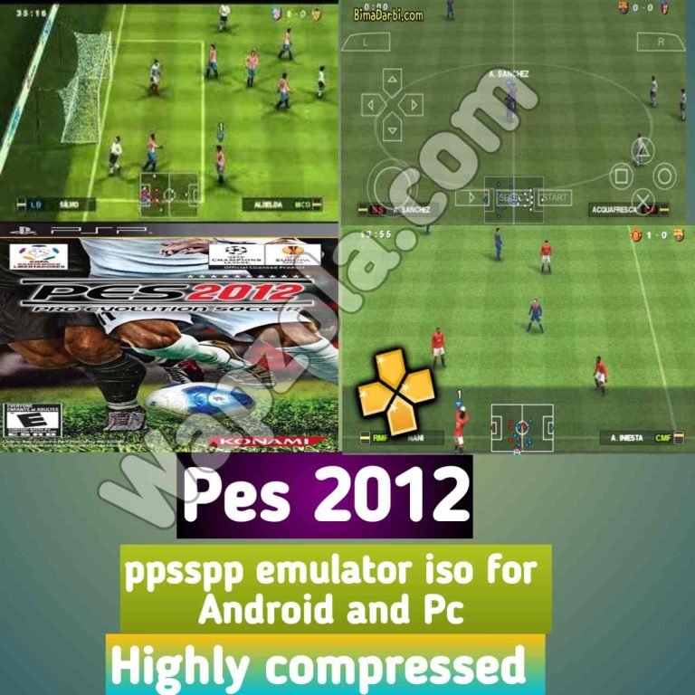 [Download] Pro Evolution Soccer 2012 (PES 2012) ppsspp emulator – PSP APK Iso highly compressed 400MB