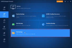 File Backup