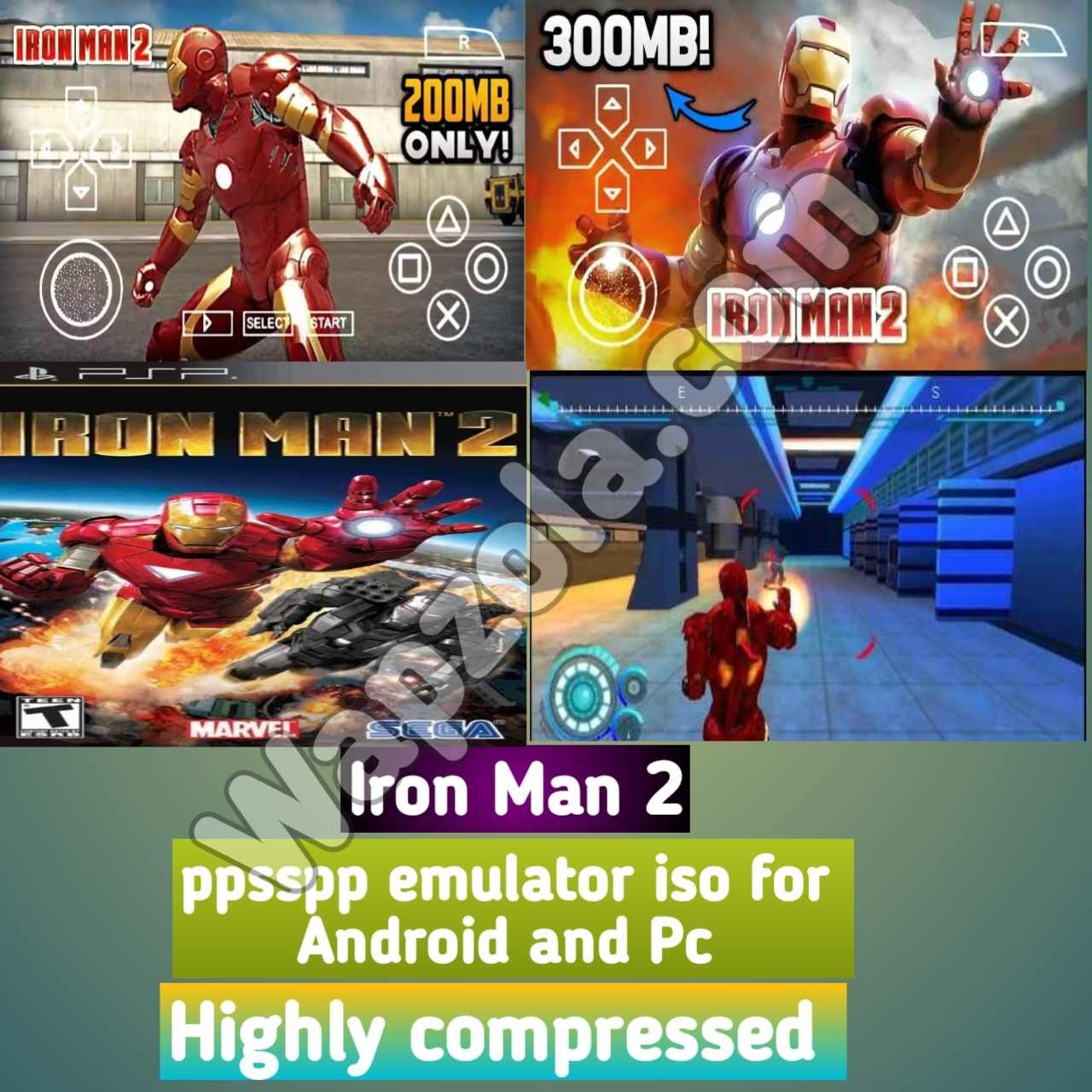 Read more about the article [Download] Iron Man 2 ppsspp emulator – PSP APK Iso highly compressed 200MB