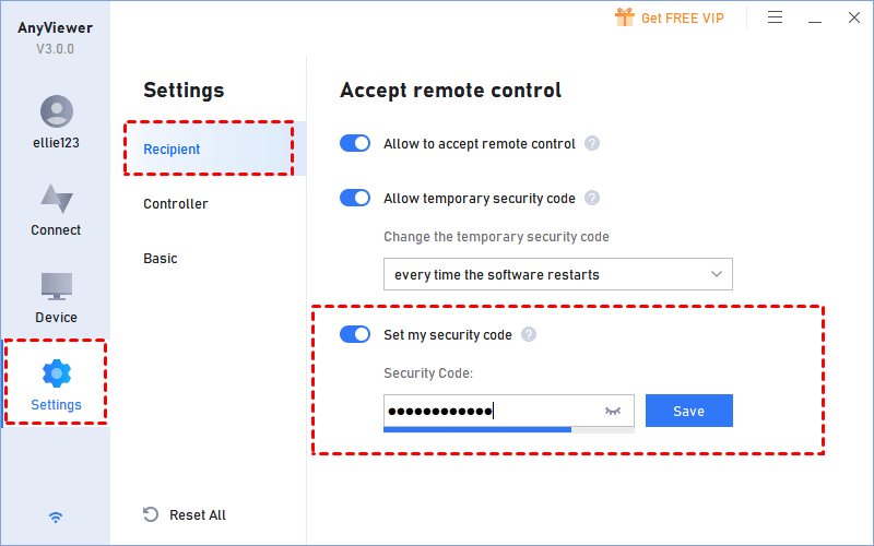 Two Steps to Remotely Control PC from iPhone using AnyViewer remote access app 23