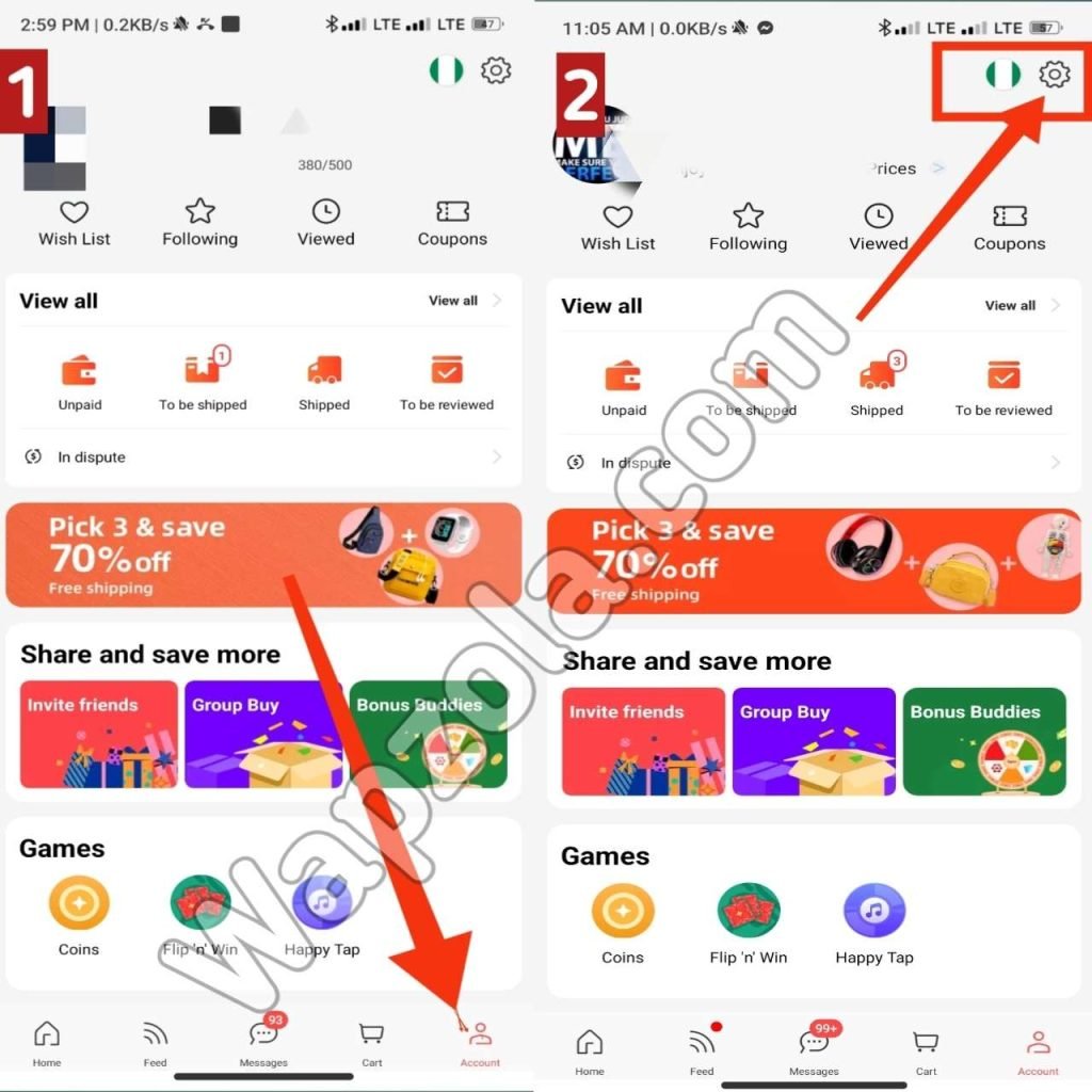 how-to-change-currency-to-naira-aliexpress-shopping-app-step-1