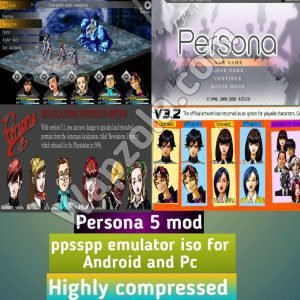 Read more about the article [Download] Persona 5 mod ppsspp emulator – PSP APK Iso highly compressed