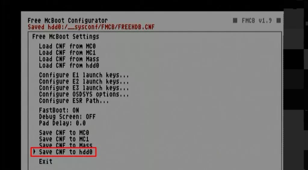 Install FreeMCBoot and FreeHDBoot on a Fat PS2 for the PlayStation 2. 112