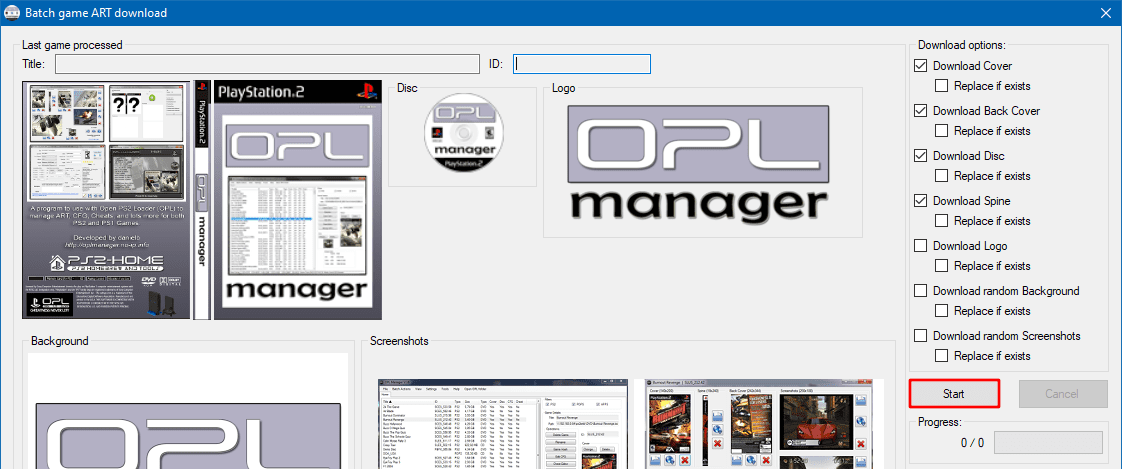 Installing and configuring the PlayStation 2 OPL (Open PS2 Loader) 113