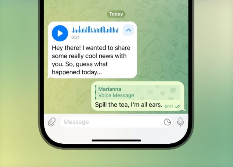 How to transcribe voice messages on Telegram, even for FREE